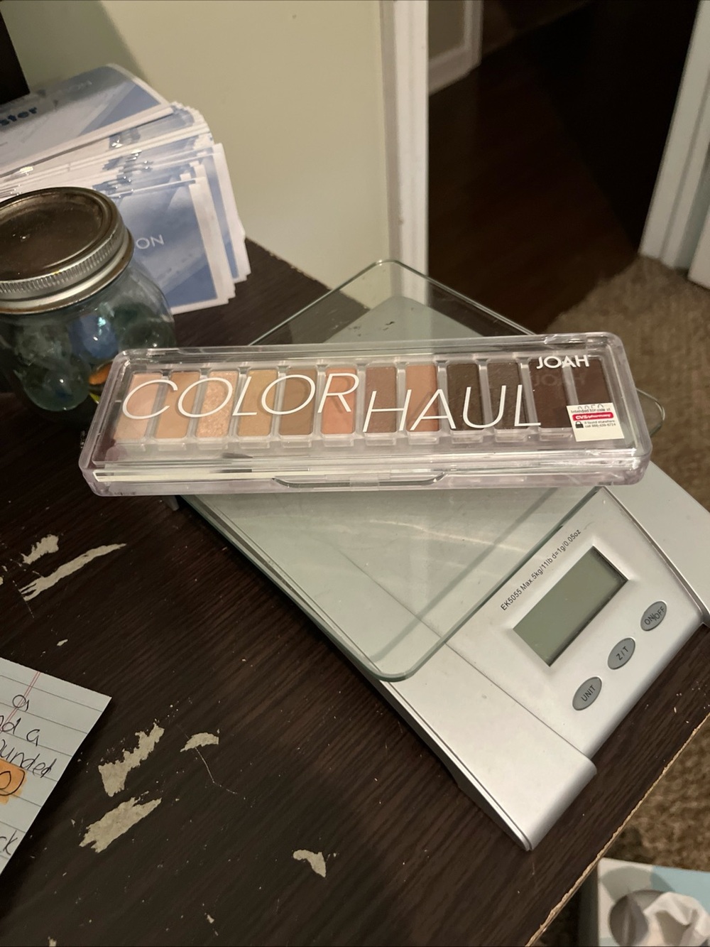 J.O.A.HColor Haul Eyeshadow Palette — Neutral Brown & Nude Shades